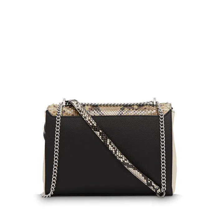 Flap Bag With Handle Military Greenblackcream Women Lancel The Exotics Flap Bag With Handle Military Greenblackcream Women Lancel The Exotics