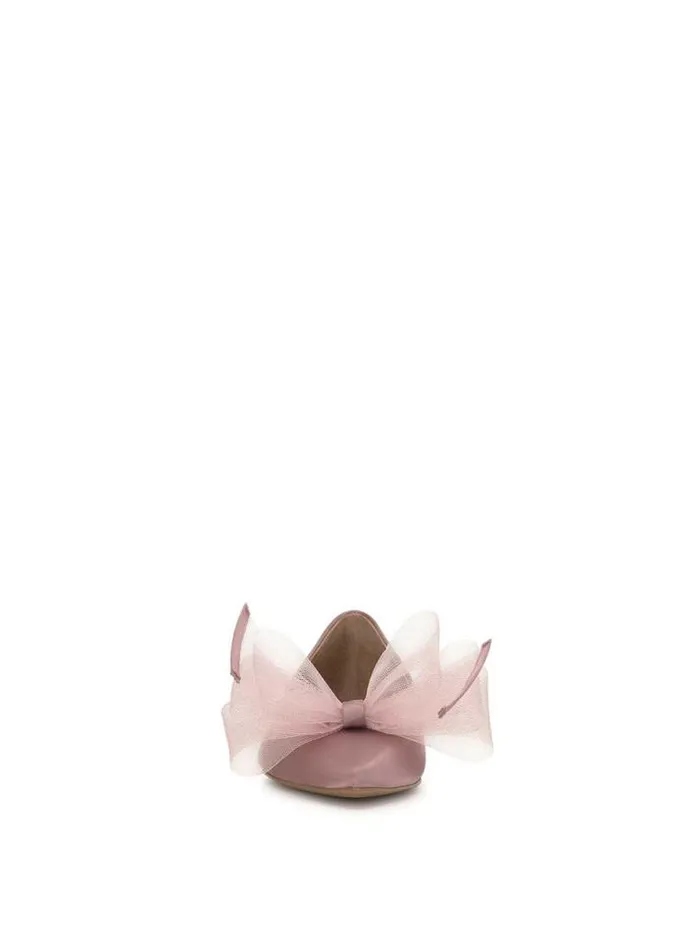 Flats Shoes Jessica Simpson Elspeth Bow Ballet Flat In Adobe Rose