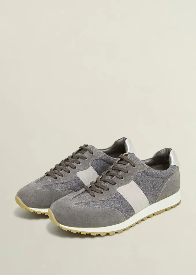 Flats Women HOBBS Ellis Trainers Grey