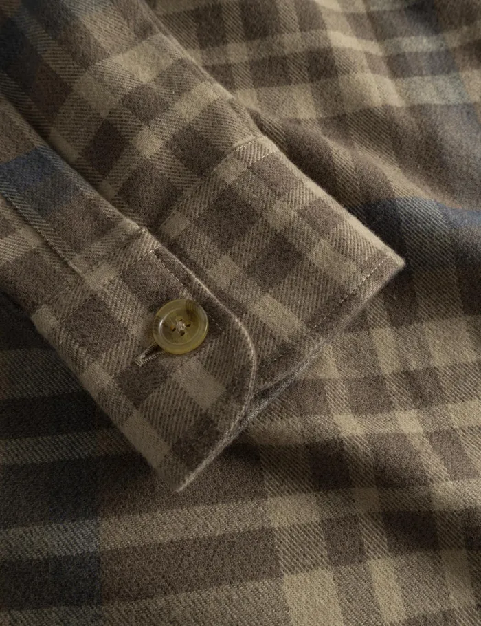 Fort Overshirts CABIN ZIP SHIRT Check 8211 Men Fort Overshirts CABIN ZIP SHIRT Check 8211 Men