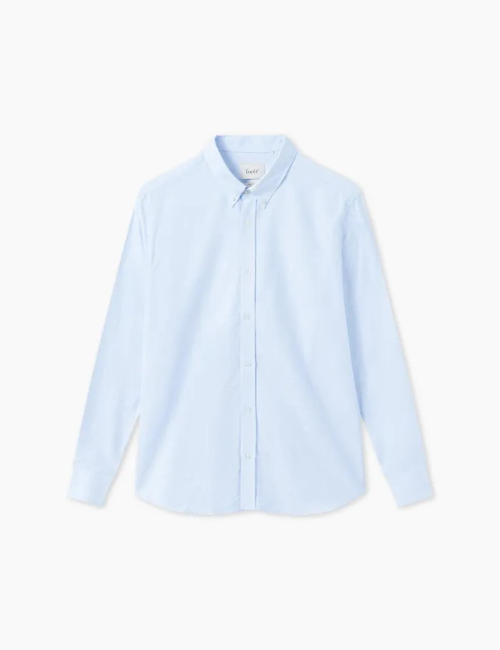 Fort Shirts LIFE SHIRT Whitelight Blue 8211 Men