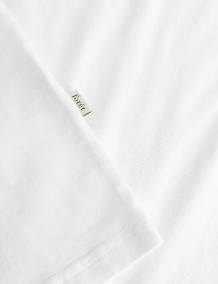 Fort TShirts FLOWER LONGSLEEVE White 8211 Men