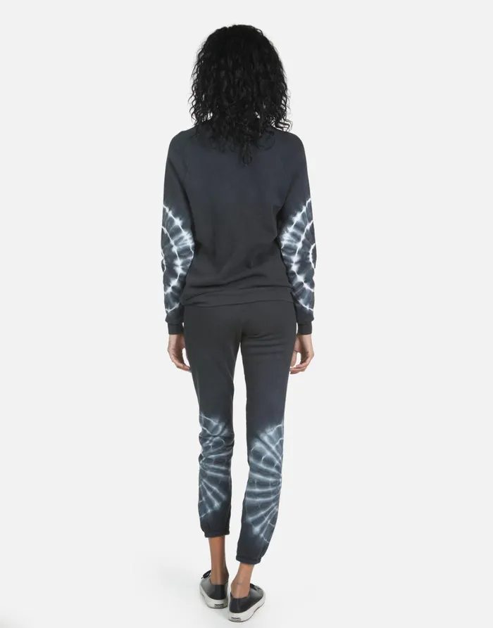 Gia Text Happy Face Lunar Eclipse Women039s Lauren Moshi Long Sweatpants