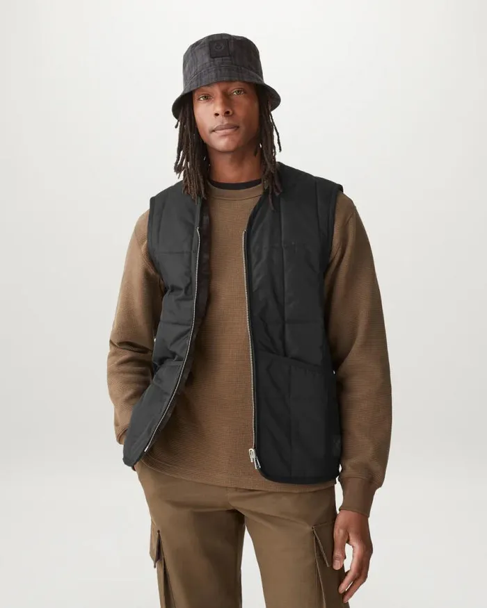 Gilets Men Belstaff Service Gilet Big and Tall Black
