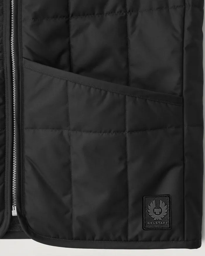 Gilets Men Belstaff Service Gilet Big and Tall Black