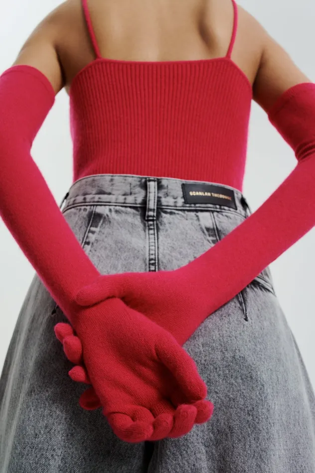 Gloves CASHMERE GLOVES ROSA 8211 Scanlan Theodore Women