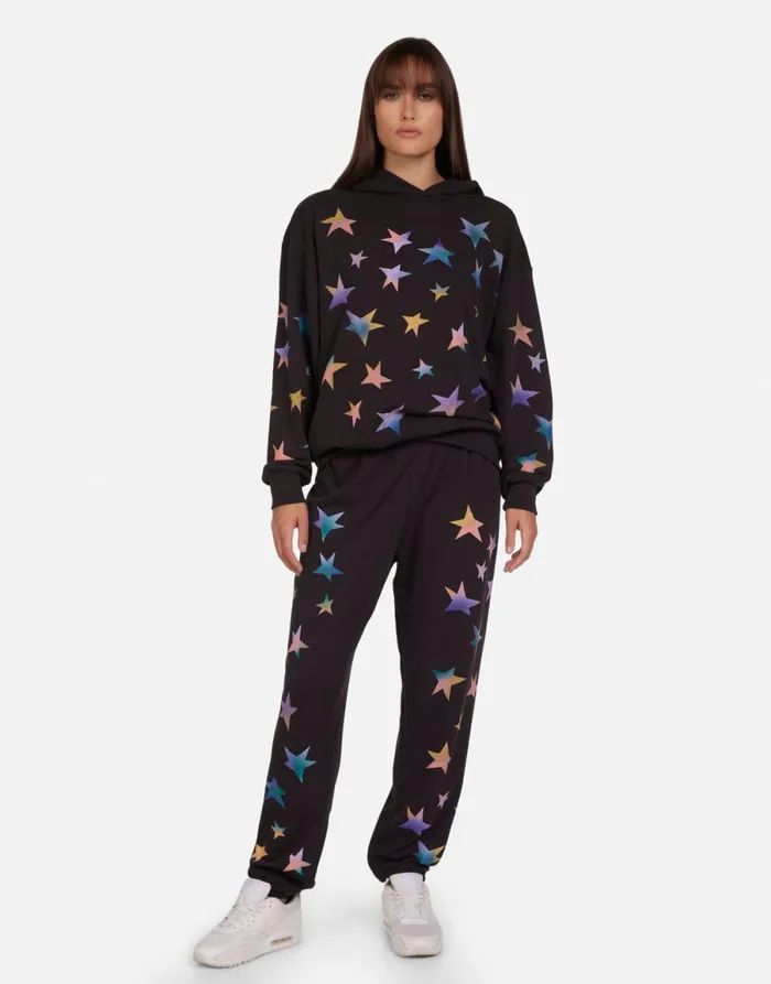 Harmony Rainbow Stars Onyx Women039s Lauren Moshi Hoodies