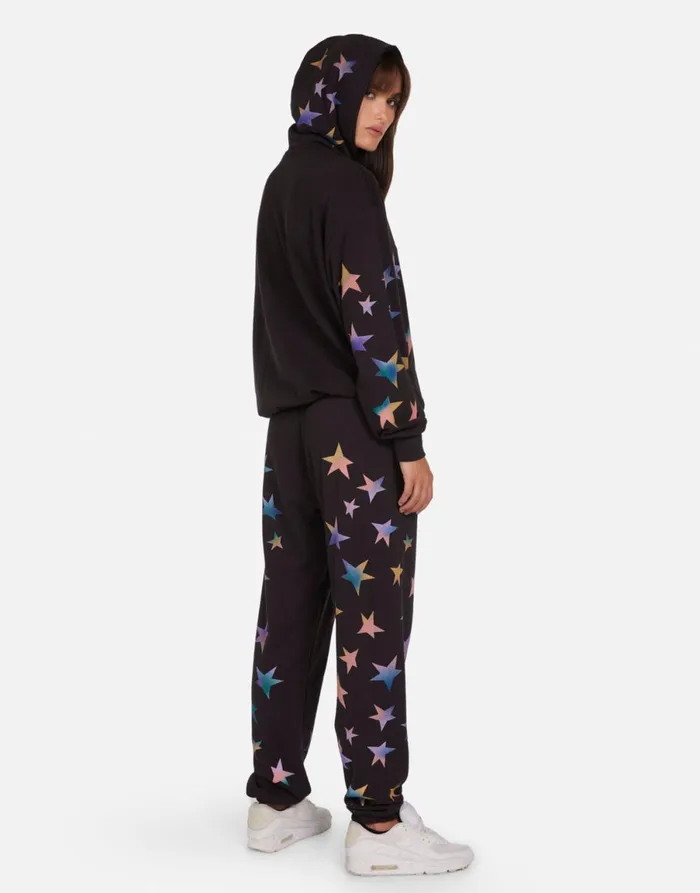 Harmony Rainbow Stars Onyx Women039s Lauren Moshi Hoodies
