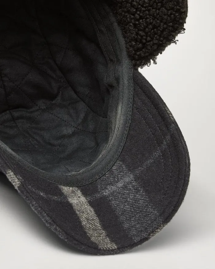 Hats MenWomen Belstaff Trail Hat Charcoal Clay Brown