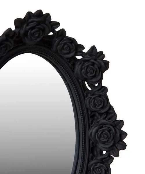 Homeware Joebrowns Black Rose Delightful Dressing Table Mirror Black Home Accessories Homeware Joebrowns Black Rose Delightful Dressing Table Mirror Black Home Accessories