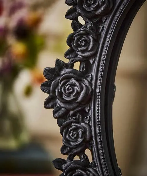 Homeware Joebrowns Black Rose Delightful Dressing Table Mirror Black Home Accessories Homeware Joebrowns Black Rose Delightful Dressing Table Mirror Black Home Accessories