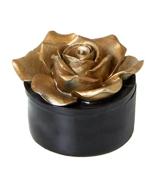 Homeware Radiant Rose Marble Box Black Home Accessories Joebrowns