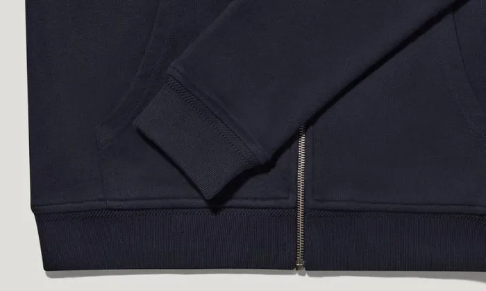 Hoodies and Sweatshirts Men Belstaff Belstaff Full Zip Hoodie Dark Ink