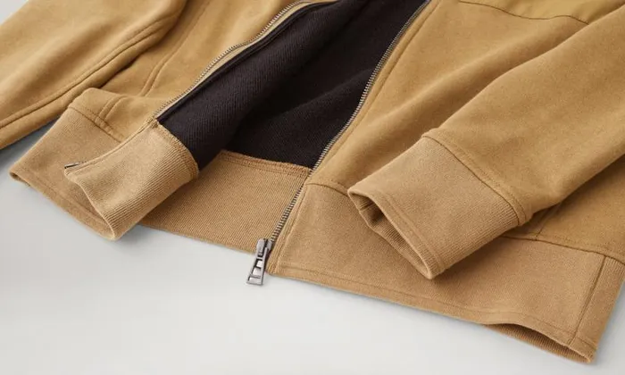 Hoodies and Sweatshirts Men Belstaff Centenary Full Zip Sweatshirt British Khaki