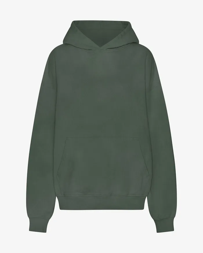 Hoodies Women Organic Oversized Hood 8211 Midnight Forest Colorfulstandard