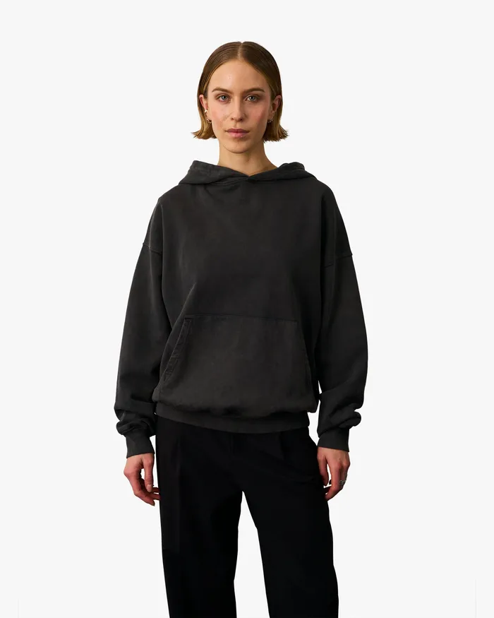 Hoodies Women Organic Oversized Hood 8211 Midnight Forest Colorfulstandard