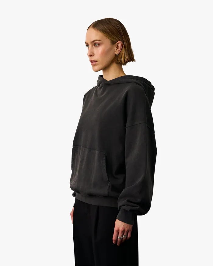 Hoodies Women Organic Oversized Hood 8211 Midnight Forest Colorfulstandard