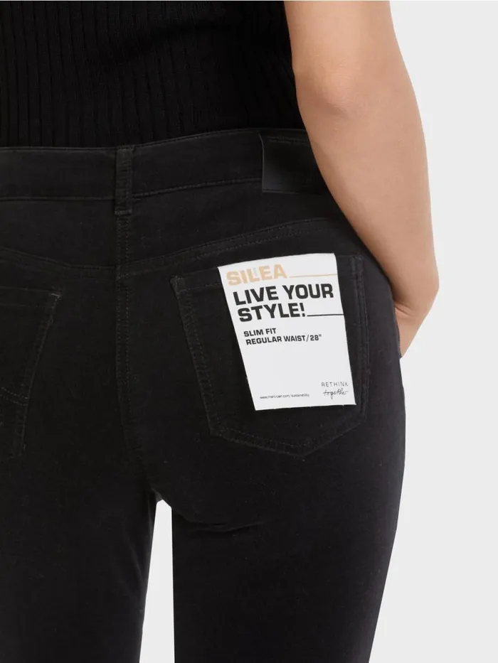 Hosen Damen Marc Cain Coloured DenimHose SILEA Black