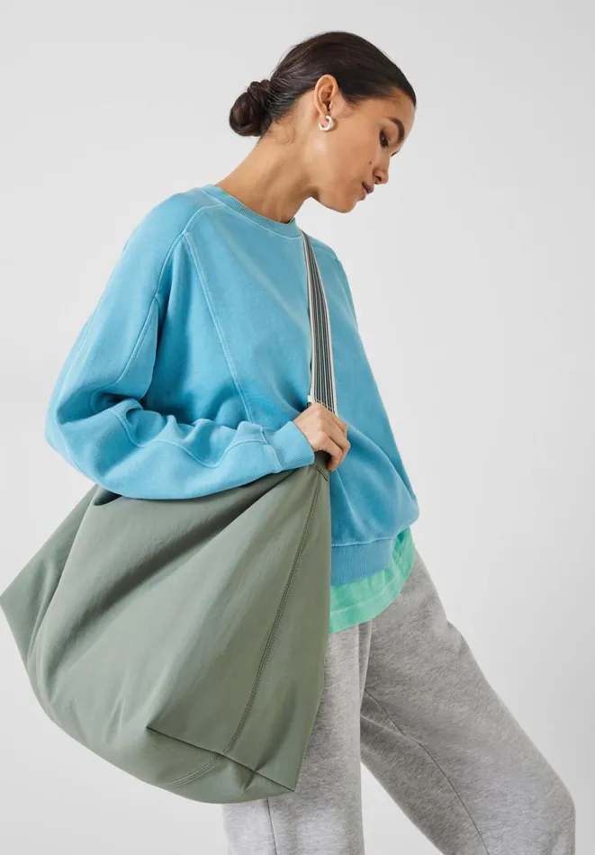 Hush Bags Women Bec Nylon Holdall Bag Sage