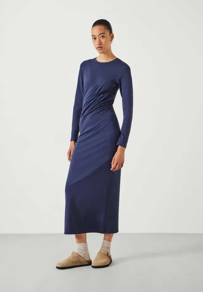 Hush Dresses Women Frankie Gather Maxi Dress Navy