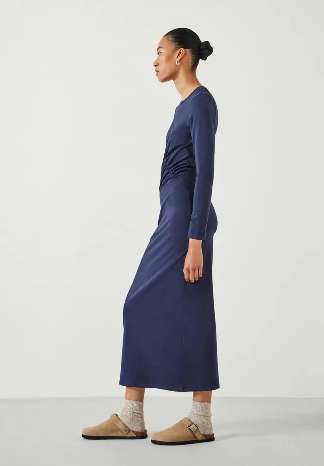 Hush Dresses Women Frankie Gather Maxi Dress Navy