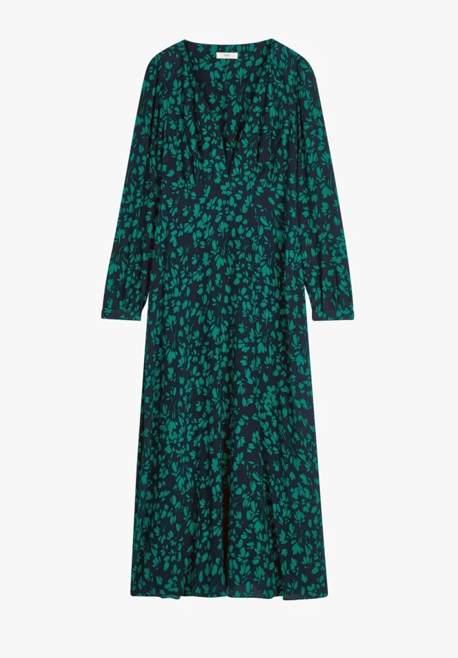 Hush Dresses Women Georgia Tea Dress Petal Ditsy Navygreen Hush Dresses Women Georgia Tea Dress Petal Ditsy Navygreen