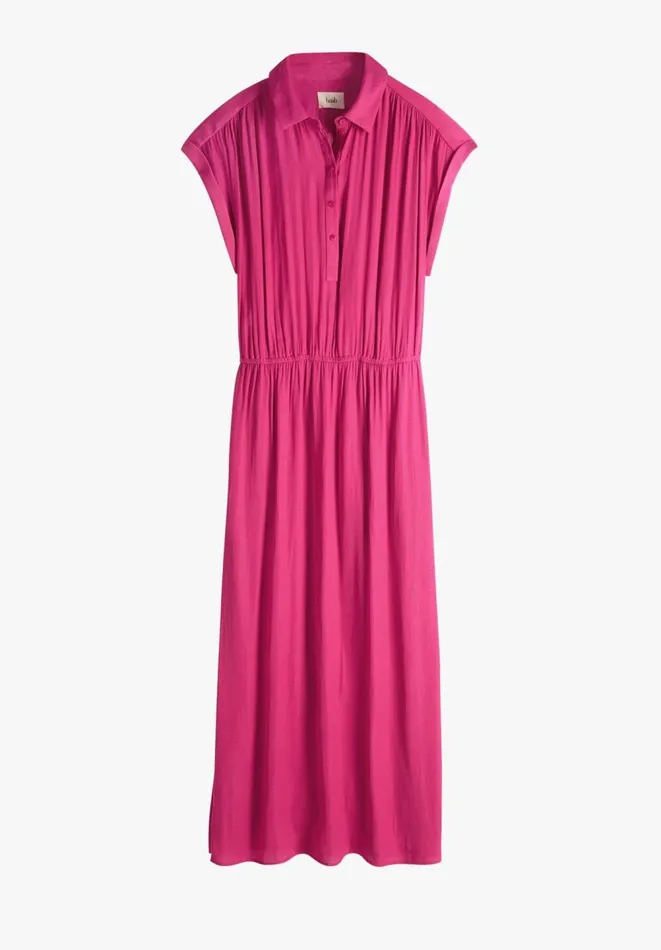 Hush Dresses Women Kalani Relaxed Midi Dress Magenta Hush Dresses Women Kalani Relaxed Midi Dress Magenta