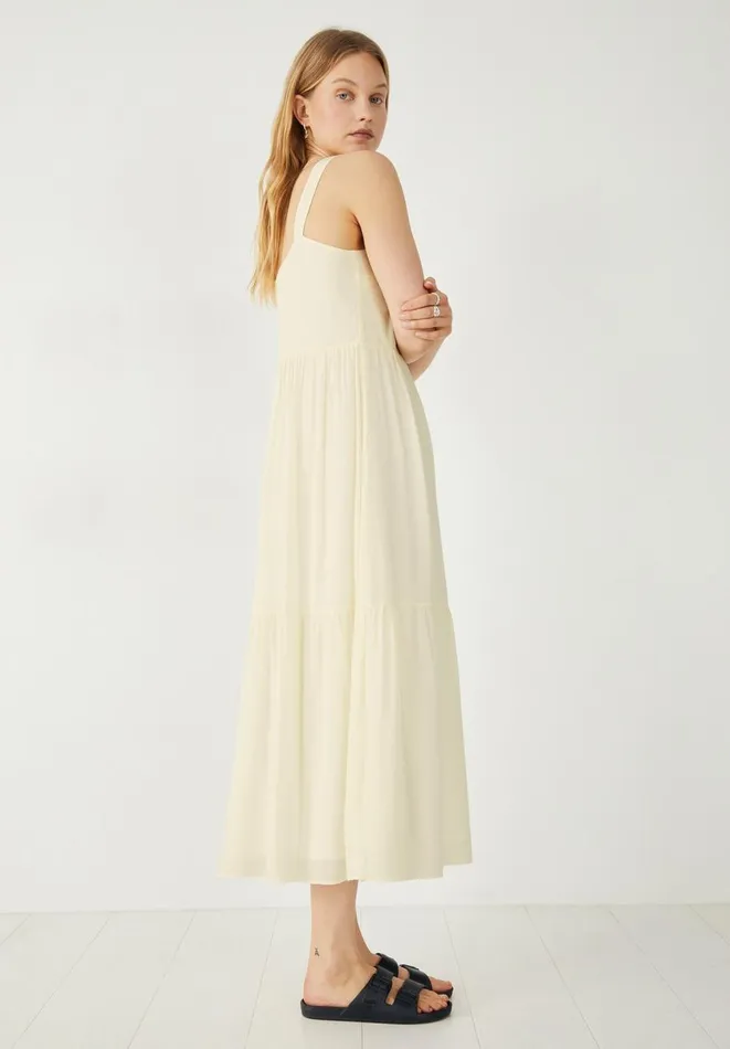 Hush Dresses Women Katrina Lace Midi Dress Ecru Hush Dresses Women Katrina Lace Midi Dress Ecru