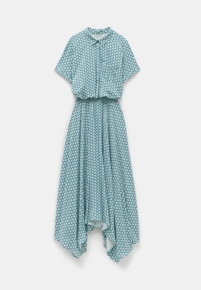 Hush Dresses Women Kensington Shirt Dress Geo Star 8211 Green Hush Dresses Women Kensington Shirt Dress Geo Star 8211 Green