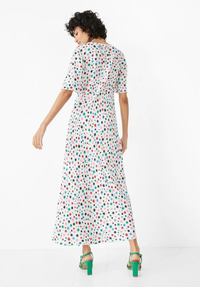 Hush Dresses Women Starr Midi Tea Dress Multi Star Hush Dresses Women Starr Midi Tea Dress Multi Star