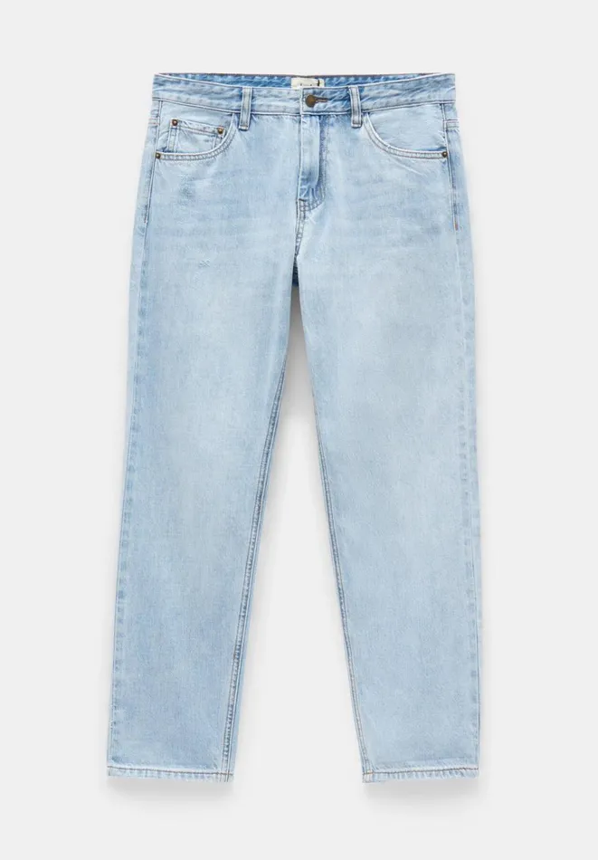 Hush Jeans Women Relaxed Fit Boyfriend Jeans Pale Blue Authentic