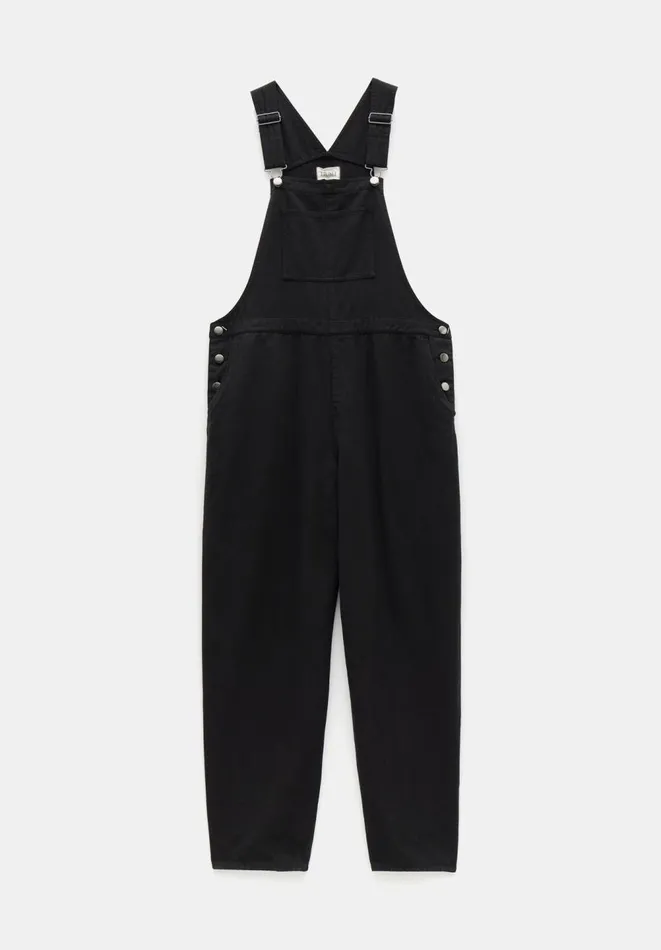 Hush Jumpsuits Women Wilma Dungarees Washed Black
