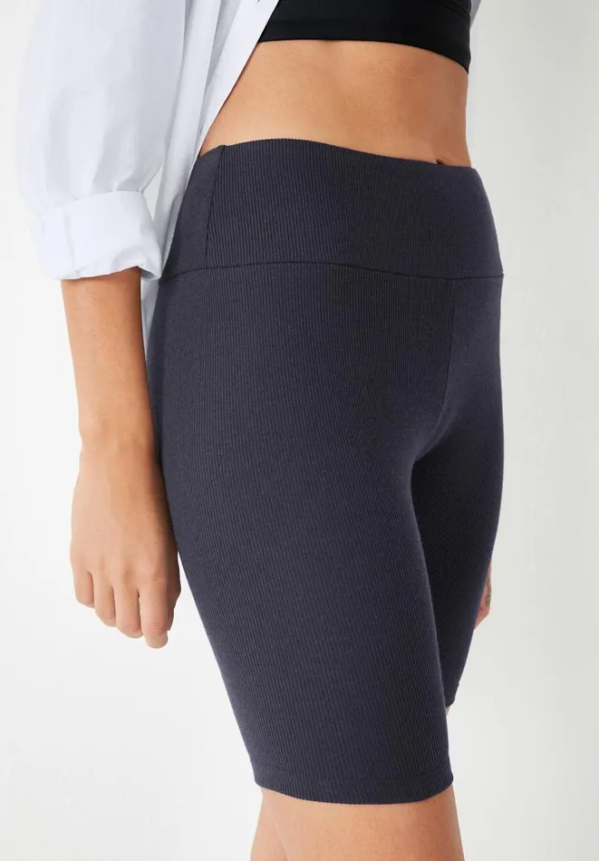 Hush Pyjamas and Nightwear Women Ribbed Cycling Shorts Midnight Navy Hush Pyjamas and Nightwear Women Ribbed Cycling Shorts Midnight Navy