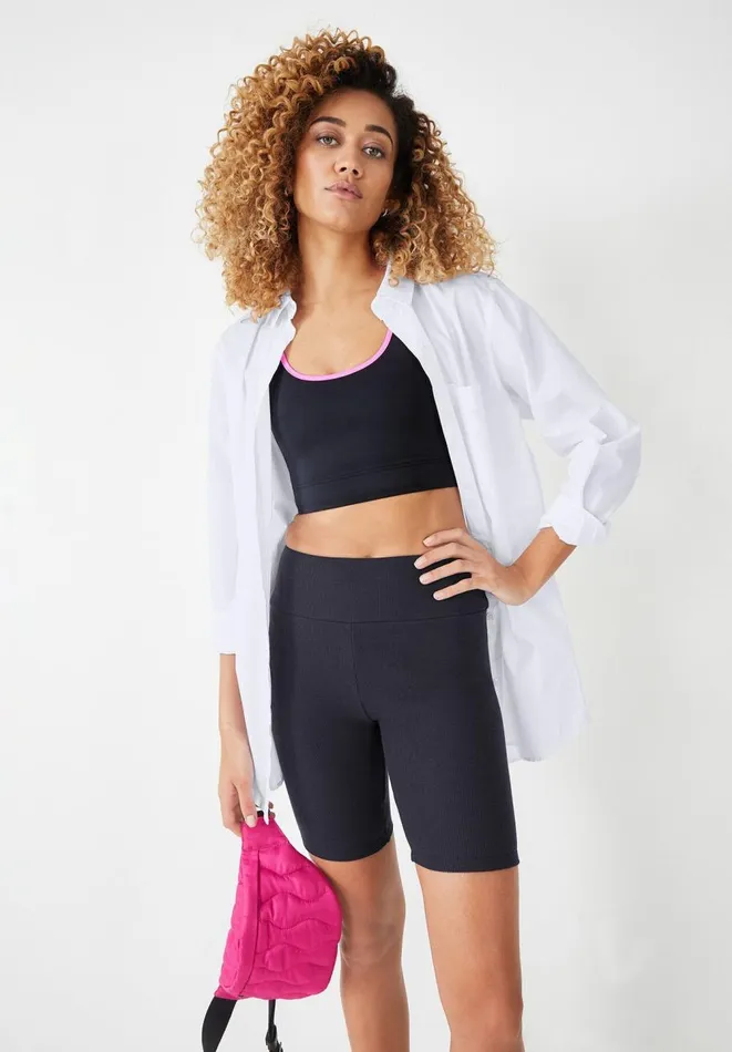 Hush Pyjamas and Nightwear Women Ribbed Cycling Shorts Midnight Navy Hush Pyjamas and Nightwear Women Ribbed Cycling Shorts Midnight Navy