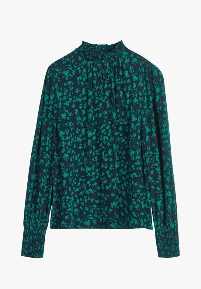 Hush Shirts and Blouses Women Tyra Blouse Petal Ditsy 8211 Navygreen Hush Shirts and Blouses Women Tyra Blouse Petal Ditsy 8211 Navygreen