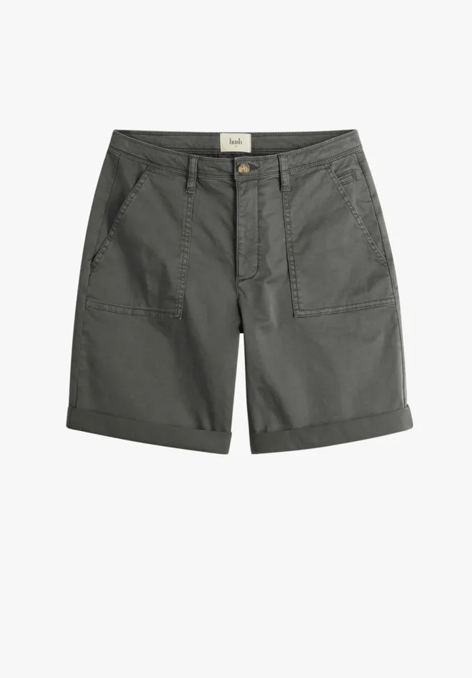 Hush Shorts Women Sydney Chino Shorts Washed Black Hush Shorts Women Sydney Chino Shorts Washed Black