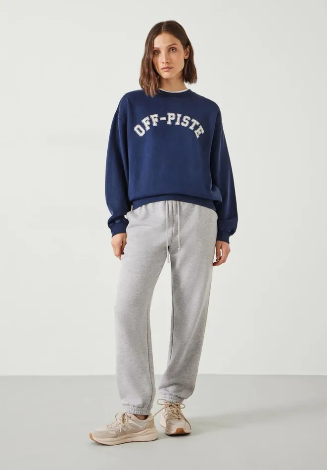 Hush Sweatshirts and Hoodies Women OffPiste Graphic Sweatshirt Dark Navy Hush Sweatshirts and Hoodies Women OffPiste Graphic Sweatshirt Dark Navy