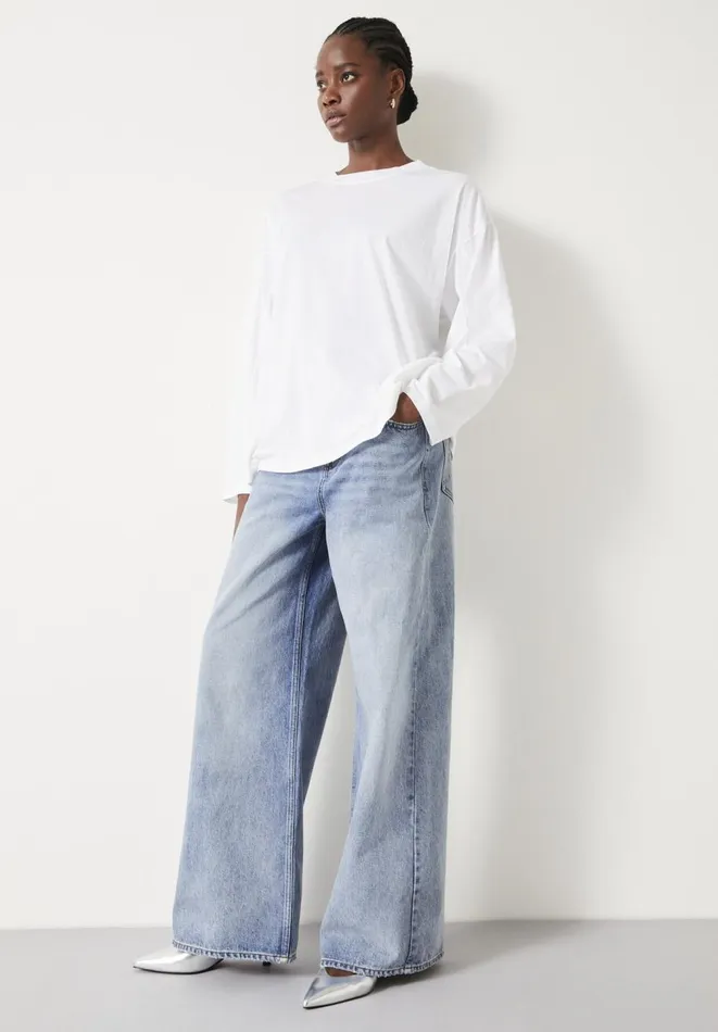 Hush Tops and Tshirts Women Aimee Oversized Top White
