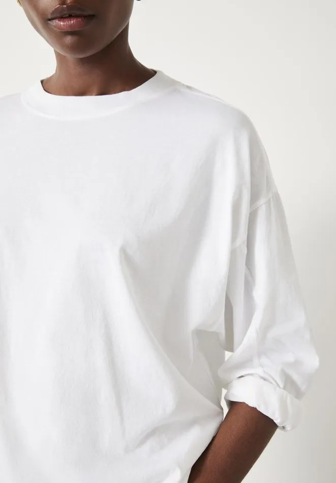 Hush Tops and Tshirts Women Aimee Oversized Top White