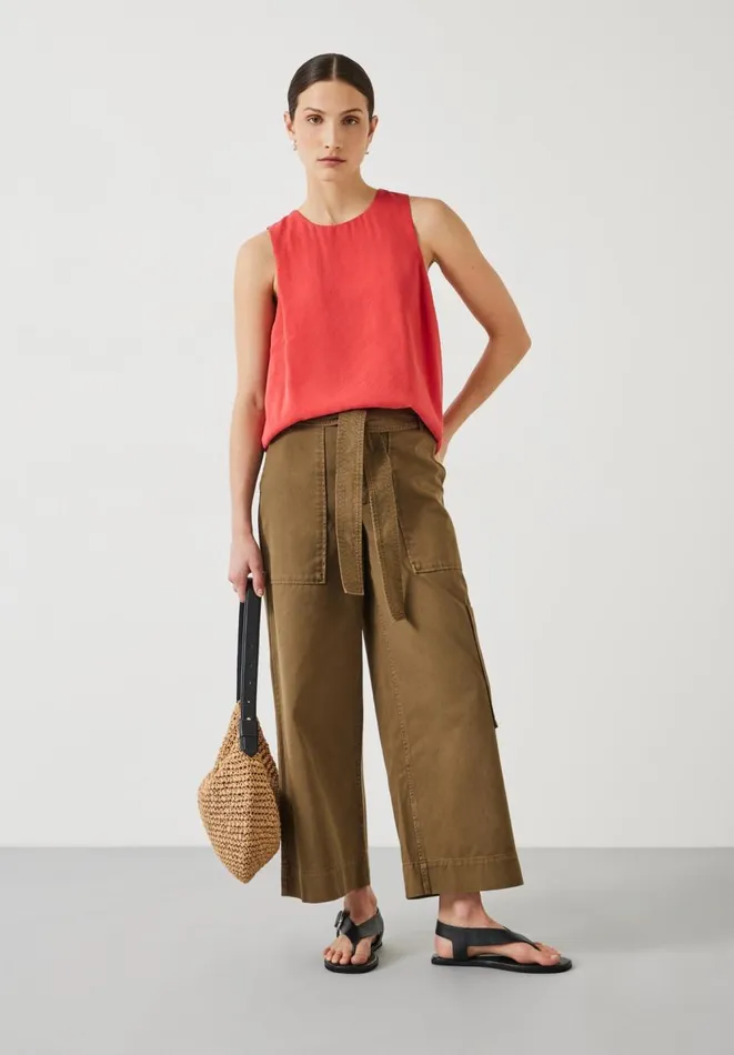 Hush Tops and Tshirts Women Alora Sleeveless Top Red Hush Tops and Tshirts Women Alora Sleeveless Top Red