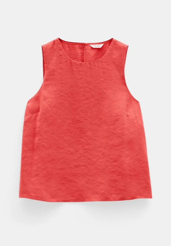Hush Tops and Tshirts Women Alora Sleeveless Top Red Hush Tops and Tshirts Women Alora Sleeveless Top Red