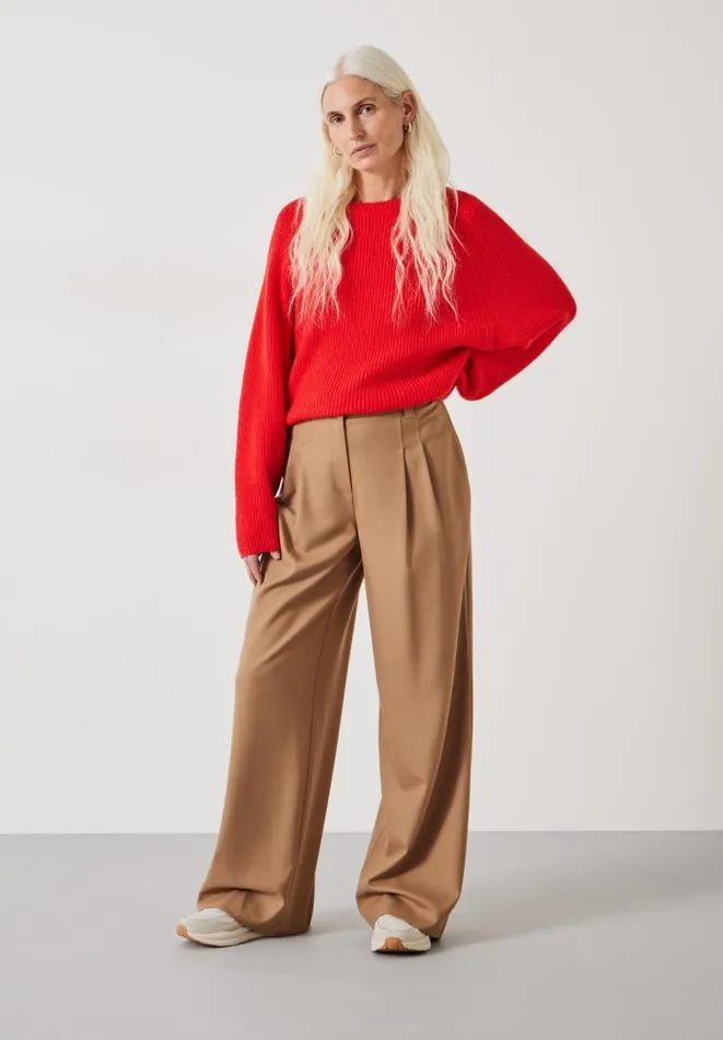 Hush Trousers Women Aoife High Waist Trousers Camel