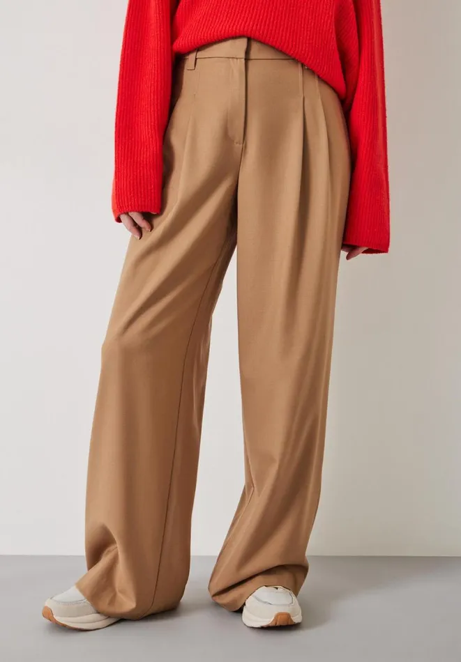 Hush Trousers Women Aoife High Waist Trousers Camel Hush Trousers Women Aoife High Waist Trousers Camel