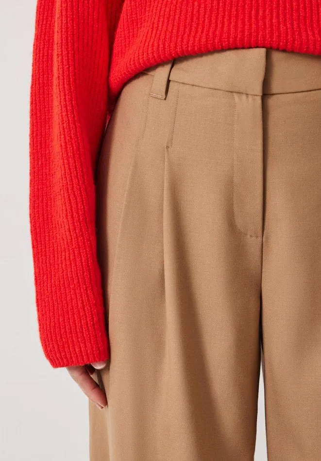 Hush Trousers Women Aoife High Waist Trousers Camel Hush Trousers Women Aoife High Waist Trousers Camel