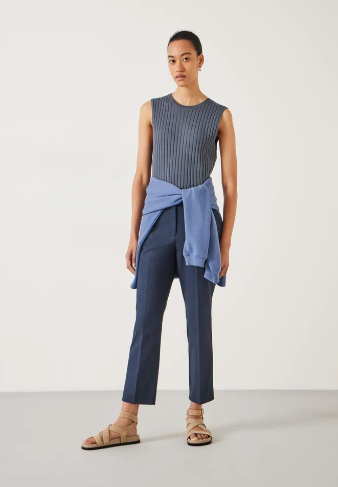 Hush Trousers Women Hayes Chino Trousers Navy