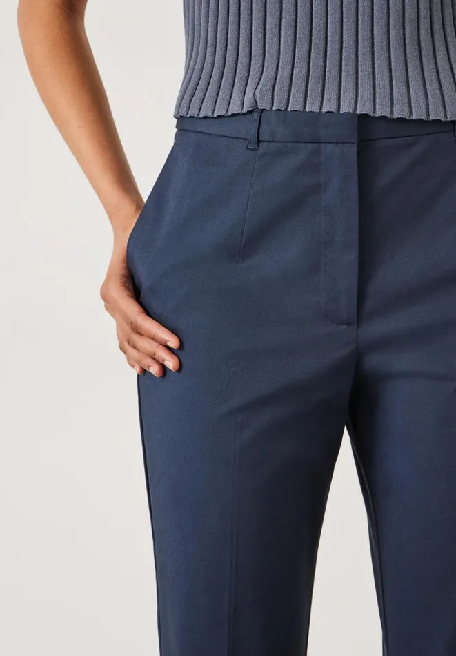 Hush Trousers Women Hayes Chino Trousers Navy