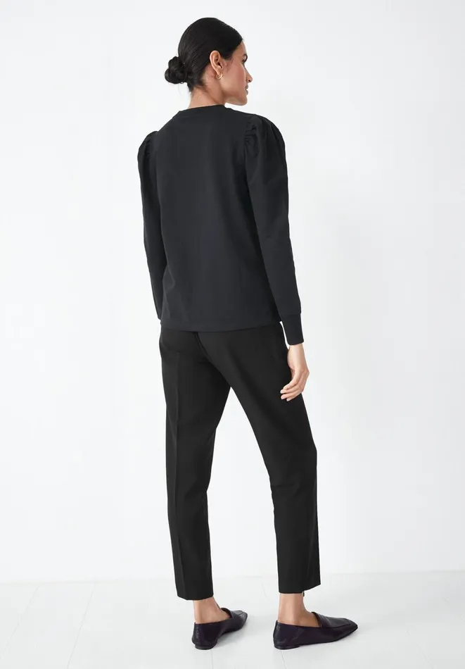Hush Trousers Women Leonie Elastic Back Trousers Black