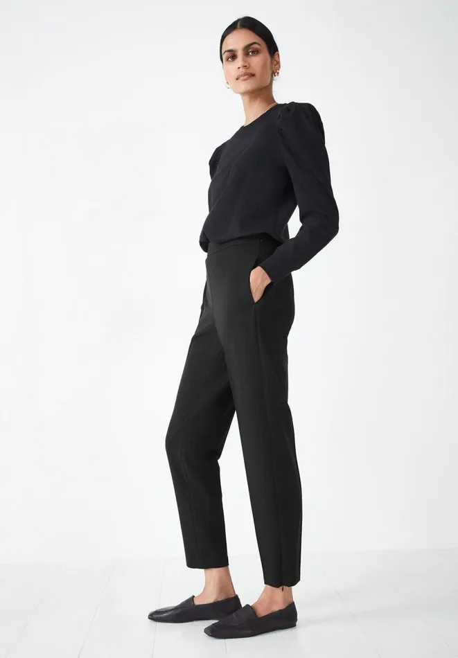 Hush Trousers Women Leonie Elastic Back Trousers Black