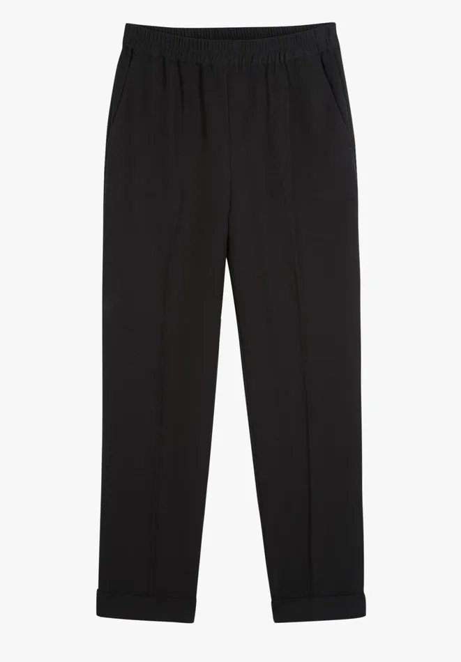 Hush Trousers Women Slim Fit Trousers Black Hush Trousers Women Slim Fit Trousers Black