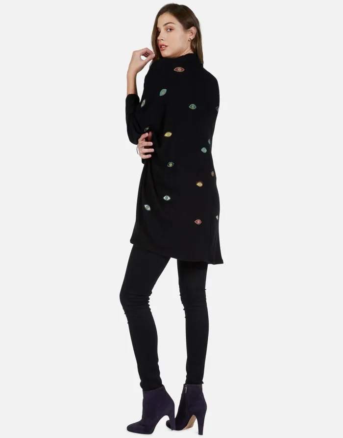 Isla Bead Eyes Black Women039s Lauren Moshi Sweaters and Knits